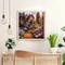 5D Diamond Painting Kit for Adults Beginners,DIY House Flower Paint by Diamond Art Kits,Suitability Friends Full Round Drill Diamonds Dots Gem Art